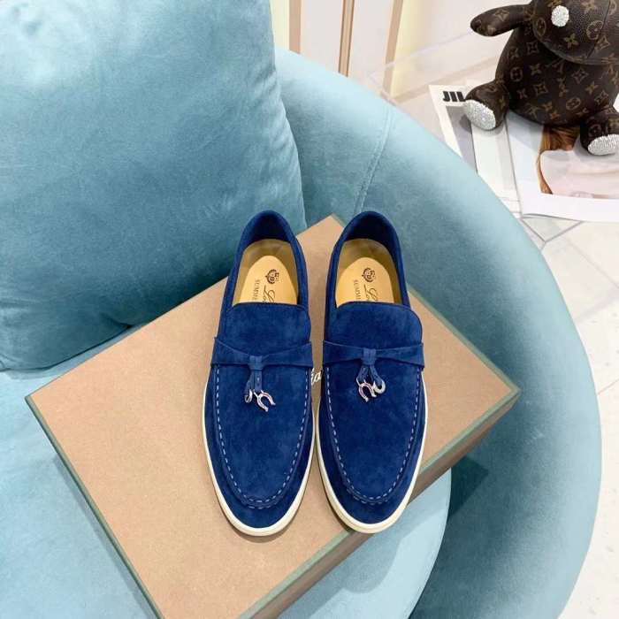 Men Women L*oro P*iana Top Loafer （annareps） Free shipping