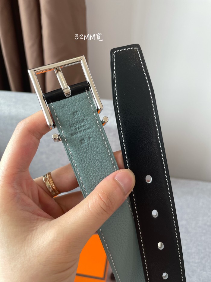 Annareps Great quality H*ermes Belts Top Quality 3.2CM Free shipping
