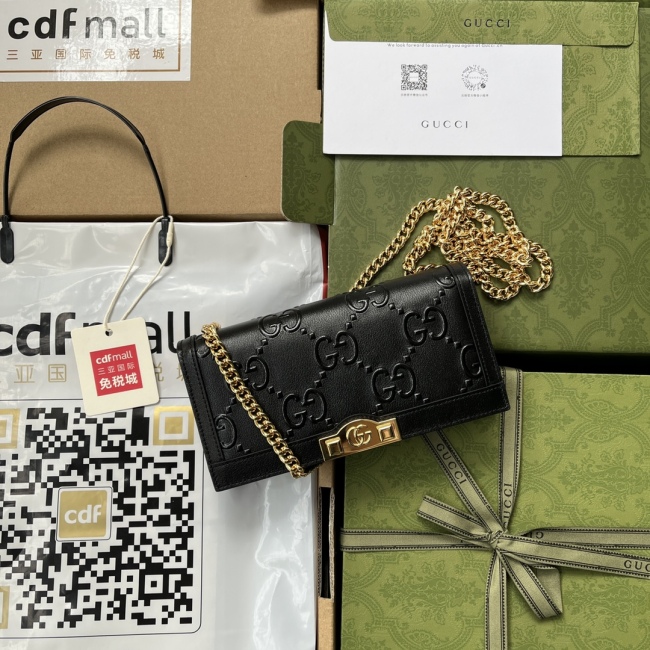 Annareps Great quality G*ucci Bag Top Quality 19*10*4CM Free shipping