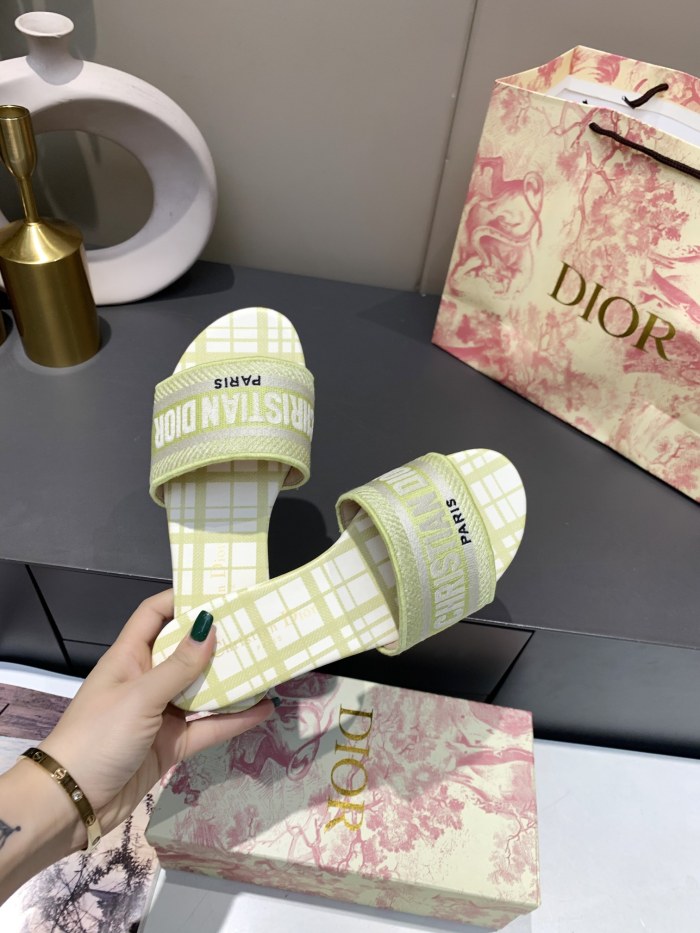 Annareps Great quality Women D*ior Top Sandals Free shipping