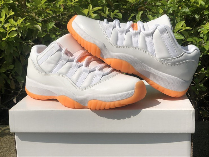 Annareps Great quality Air Jordan 11 Low WMNS “Citrus AH7860-139 Free shipping