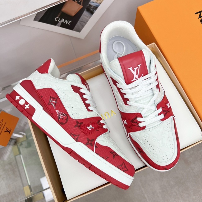 Men Women L*ouis V*uitton Top Sneaker (annareps) Free shipping