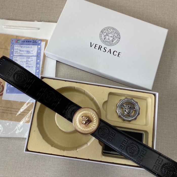 Annareps Great quality V*ersace Belts Top Version Free shipping