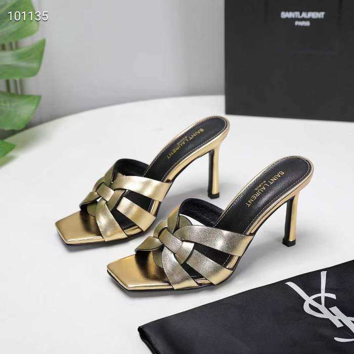 Annareps Great quality Women Y*SL Top Sandals Free shipping