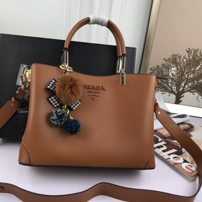 Annareps Great quality P*rada Top Bag 30*22*12cm Free shipping