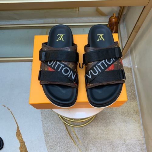 Annareps Great quality Men L*ouis V*uitton Top Slippers Free shipping