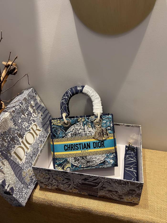 Annareps Great quality D*ior Top Bag 24*20*11cm Free shipping