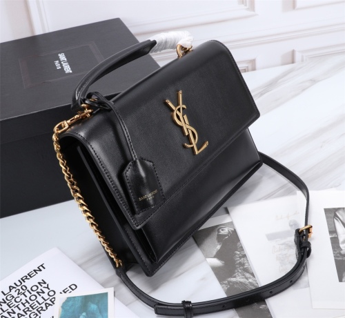 Annareps Great quality Y*SL Bag Top Quality 25*18*5CM Free shipping