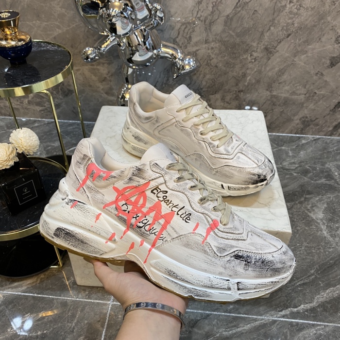 Annareps Great quality Men Women G*ucci Top Sneaker Free shipping