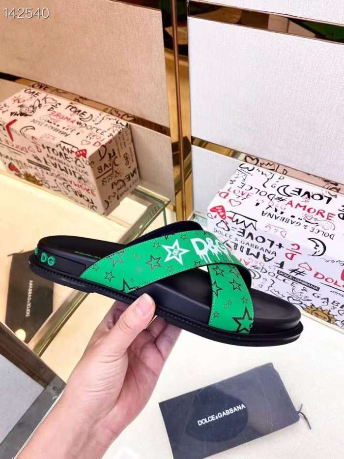 Men D*G Top Slippers (annareps) Free shipping