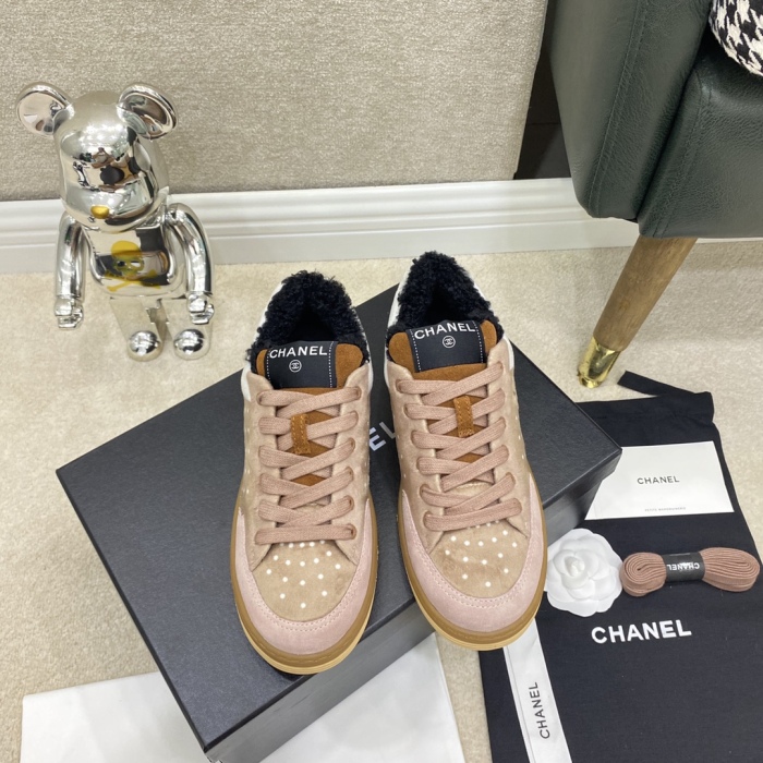 Annareps Great quality Women C*hanel Top Sneaker Free shipping