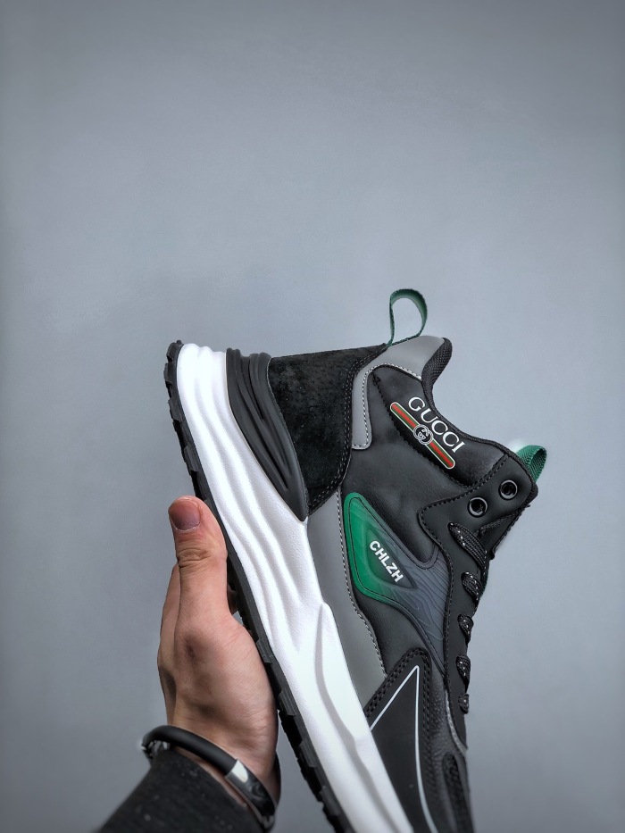 Men G*ucci Top Sneaker (annareps) Free shipping