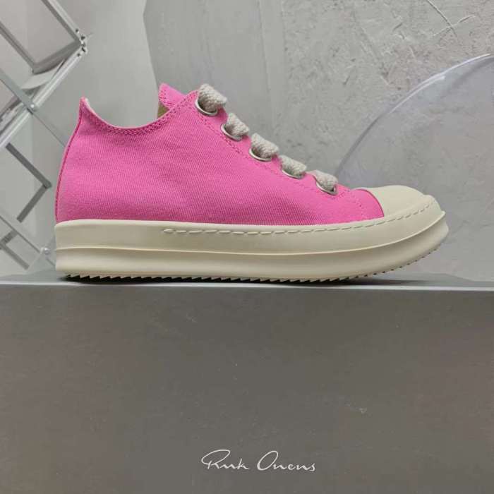 Men Women R*ick O*wens Top Sneaker (annareps) Free shipping