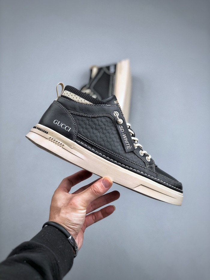 Men G*ucci Top Sneaker (annareps) Free shipping