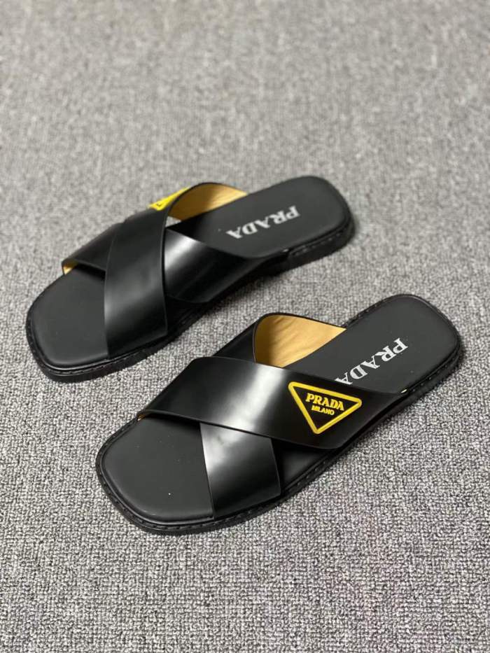 Annareps Great quality Men P*rada Top Sandals Free shipping