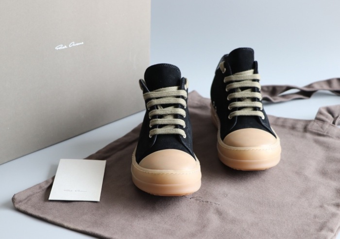 Men Women R*ick O*wens Top Sneaker (annareps) Free shipping