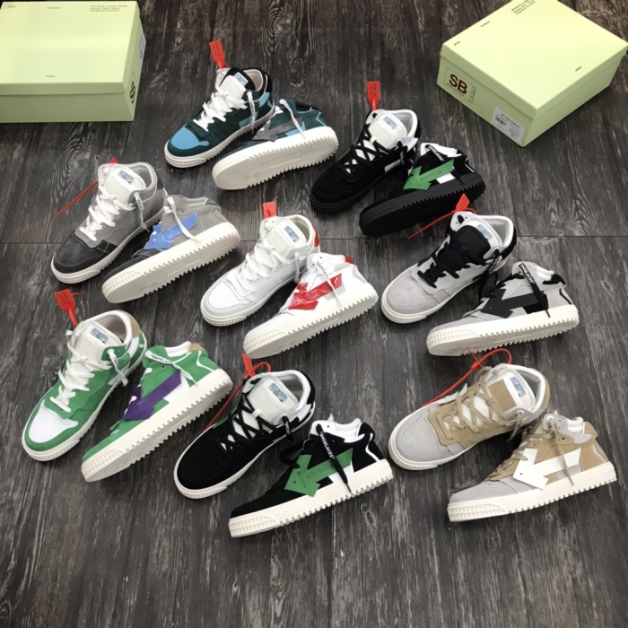 Free shipping annareps Men Women Off W*hite Top Sneaker Free shipping