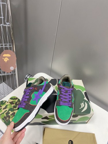 Annareps Great quality Men Women B*ape Top Sneaker Free shipping