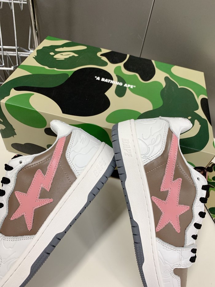 Annareps Great quality Men Women B*ape Top Sneaker Free shipping