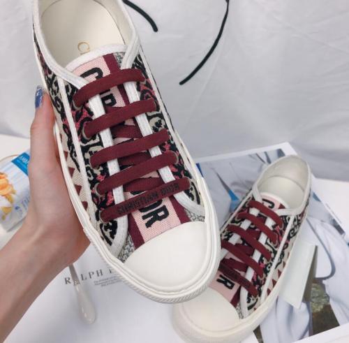 Annareps Great quality Women D*ior Top Sneakers Free shipping