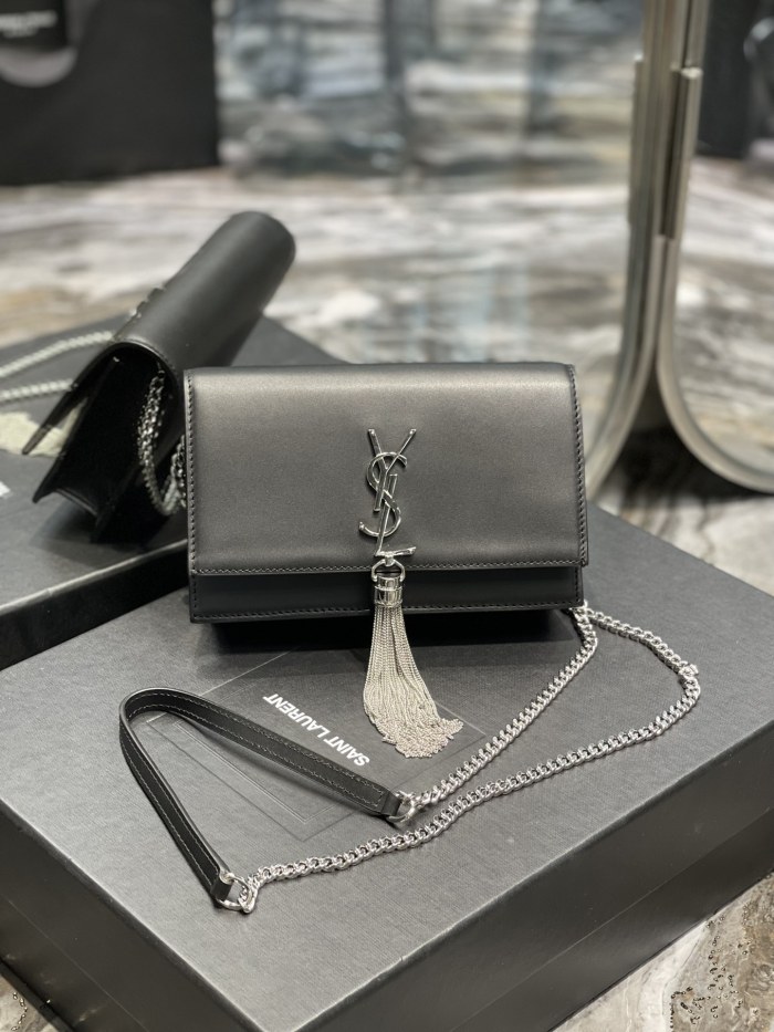 Y*SL Bag Top Quality 19*12.5*4CM Free shipping