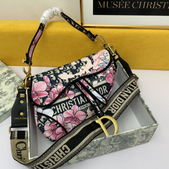 Annareps Great quality D*ior Top Bag 24*6*18cm Free shipping