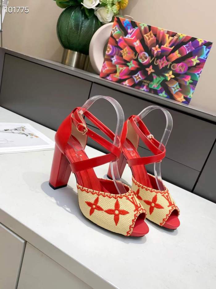Annareps Great quality Women L*ouis V*uitton Top Slippers Free shipping