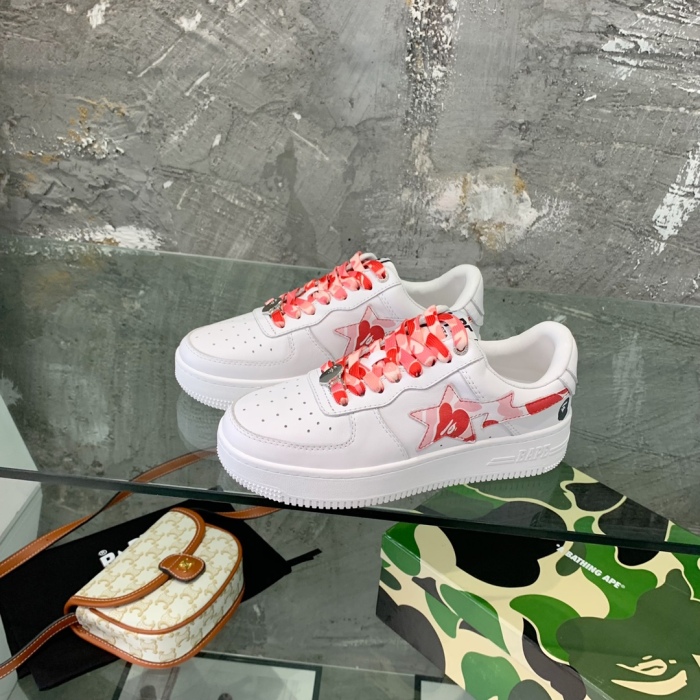 Annareps Great quality Men Women B*ape Top Sneaker Free shipping