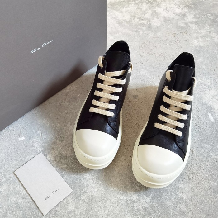 Men Women R*ick O*wens Top Sneaker (annareps) Free shipping