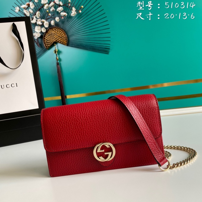 Annareps Great quality G*ucci Bag Top Quality 20*13*6CM Free shipping