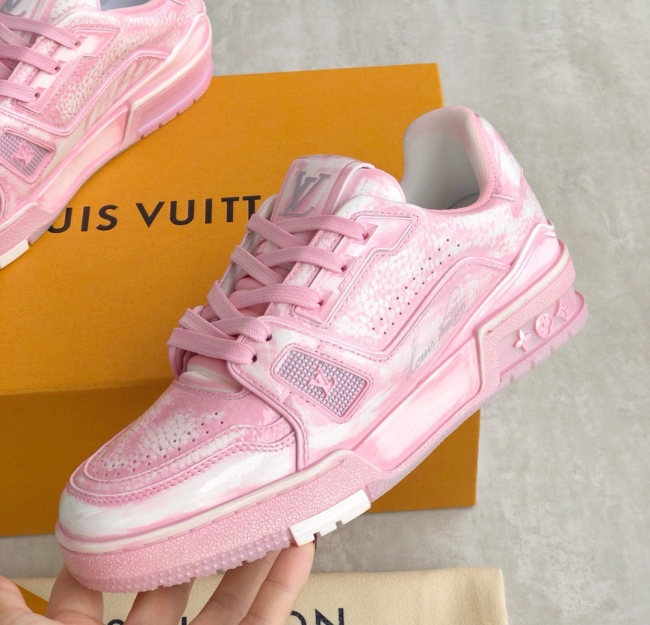Women L*ouis V*uitton Top Sneaker (annareps) Free shipping