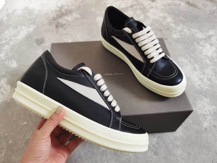 Men Women R*ick O*wens Top Sneaker (annareps) Free shipping