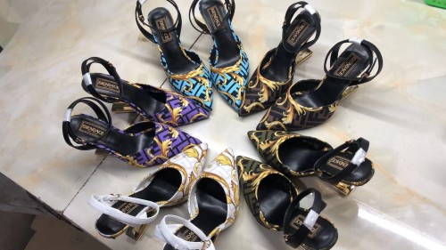 Annareps Great quality Women F*endi Top Quality Sandals Free shipping
