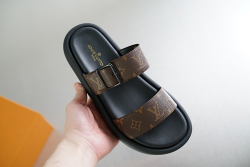 Annareps Great quality Men L*ouis V*uitton Top Slippers Free shipping