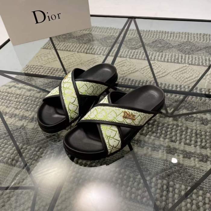 Annareps Great quality Men D*ior Top Sandals Free shipping