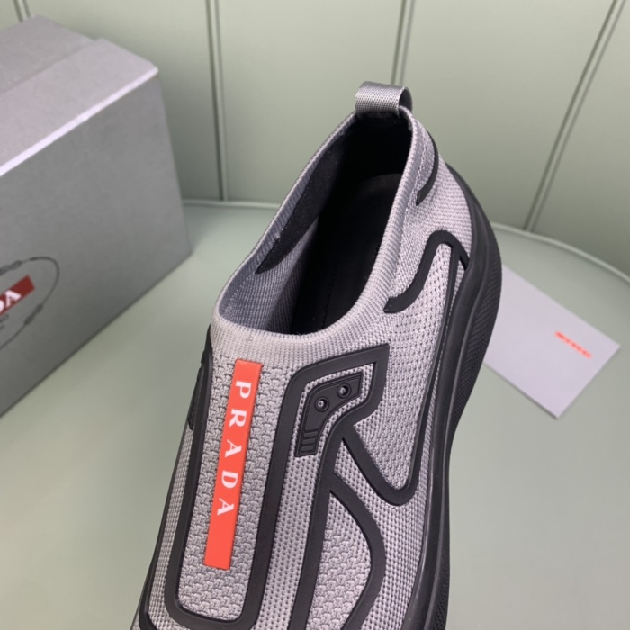 Men P*rada Top Sneaker （ annareps ） Free shipping