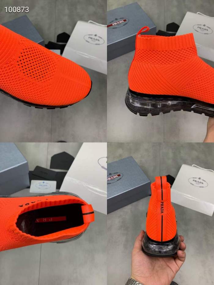Men P*rada Top Sneakers (annareps) Free shipping