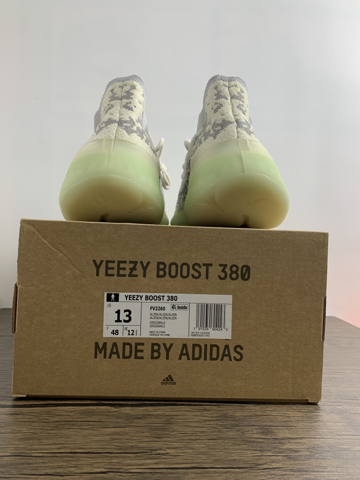 Annareps Great quality Yeezy Boost 380 v1 mist Free shipping