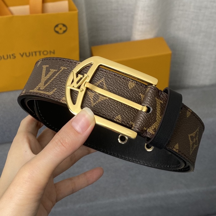 Annareps Great quality L*ouis V*uitton Belts Top Version 3.5cm Free shipping