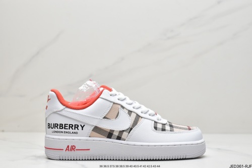 Free shipping from annareps Nike Air Force 1 07 +B*urberry Free shipping