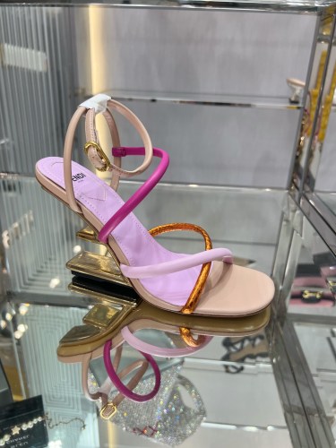 Annareps Great quality Women F*endi Top Quality Sandals Free shipping