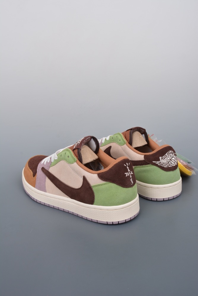Annareps Great quality Travis Scott x Air Jordan 1 Low Reverse Mocha Free shipping
