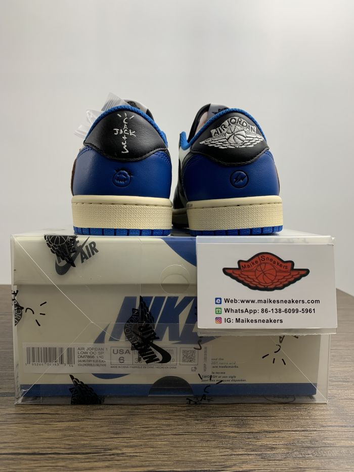 Annareps Great quality Nike air jordan 1 low travis scott Free shipping