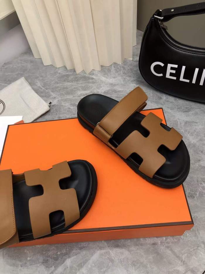 Men Women H*ermes Top Sandals (annareps) Free shipping
