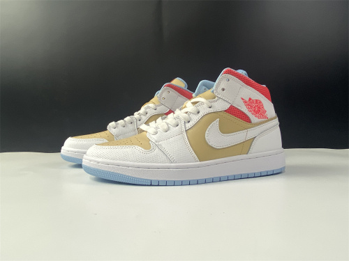 Annareps Great quality Air Jordan 1 MID CZ0774-200 Free shipping