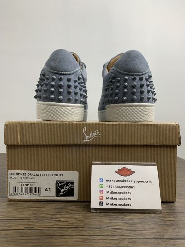 Annareps Great quality Christian ·Louboutin men women TOP sneakers Free shipping