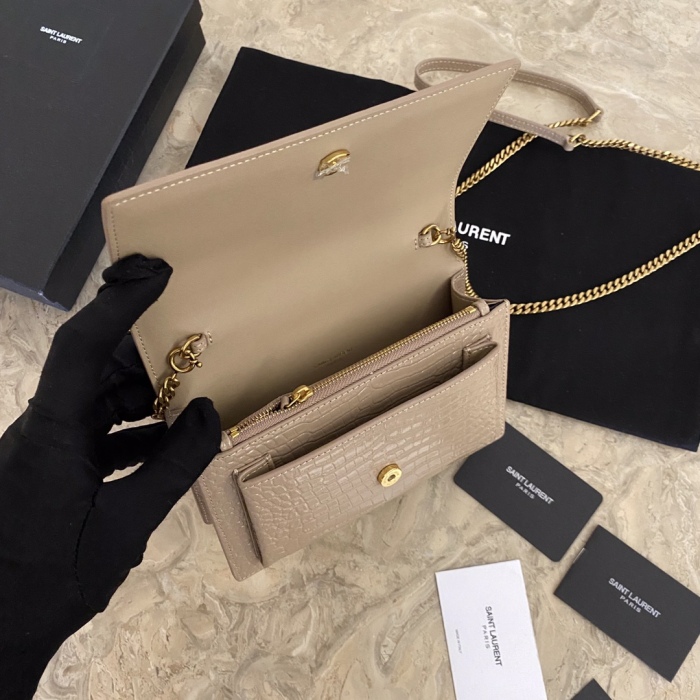 Annareps Great quality Y*SL Top Bag 19*14*5.4cm Free shipping