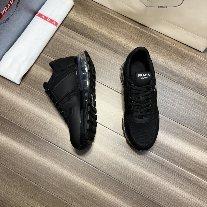 Men P*rada Top Sneaker （ annareps ） Free shipping