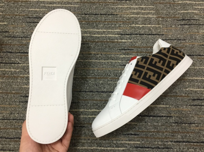 Annareps Great quality Men F*endi Top Sneaker Free shipping