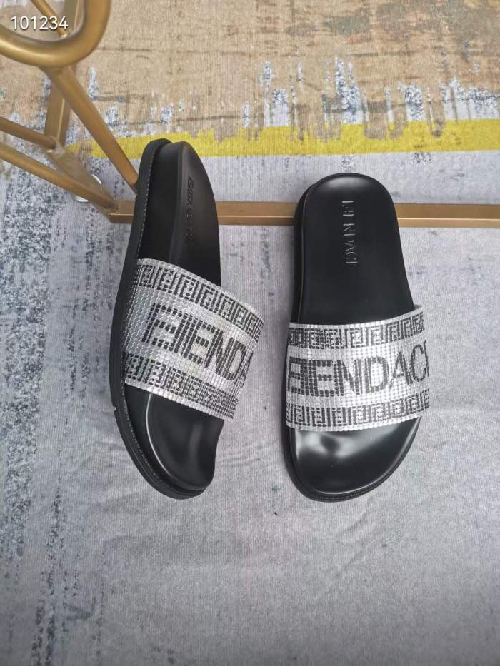 Men Women F*endi Top Sandals (annareps) Free shipping